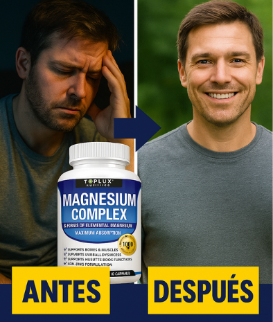 MAGNESIO COMPLEX 1000MG TopLux Nutrition