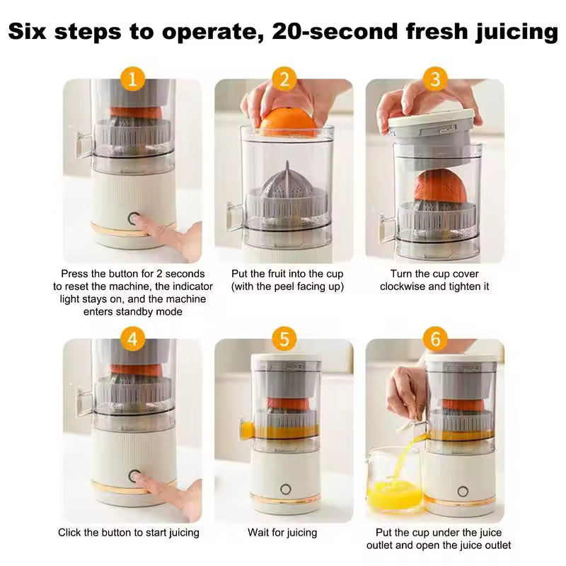 Exprimidor de Jugo Inalámbrico