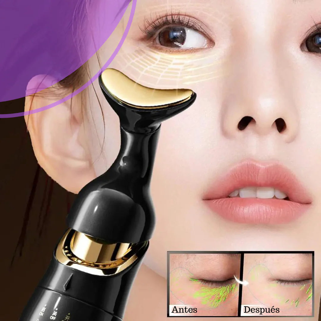 Masajeador facial LiftGlow Pro 3en1 cuello cara ojos