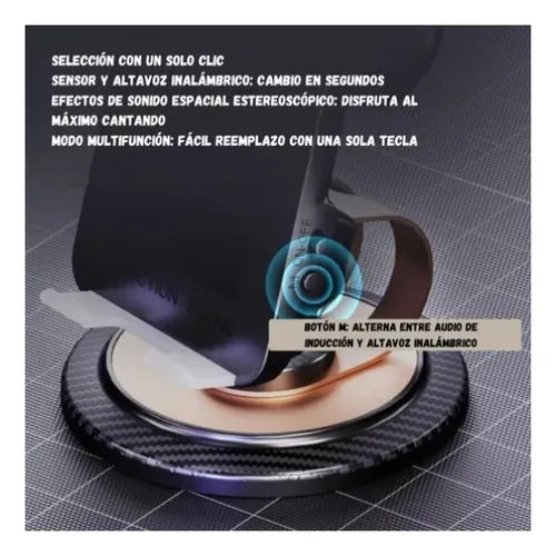 SonicMag™ - Soporte de Movil + Parlante